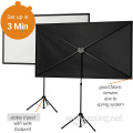 Portable for4:3 ultra light weight tripod projector screen